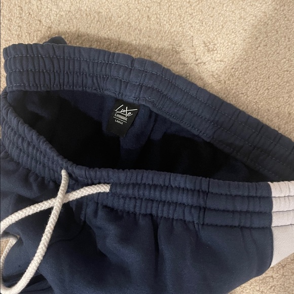 Gymshark Luxe Legacy Zip Hoodie and Pants Blue Mens Size Large - Picture 8 of 8